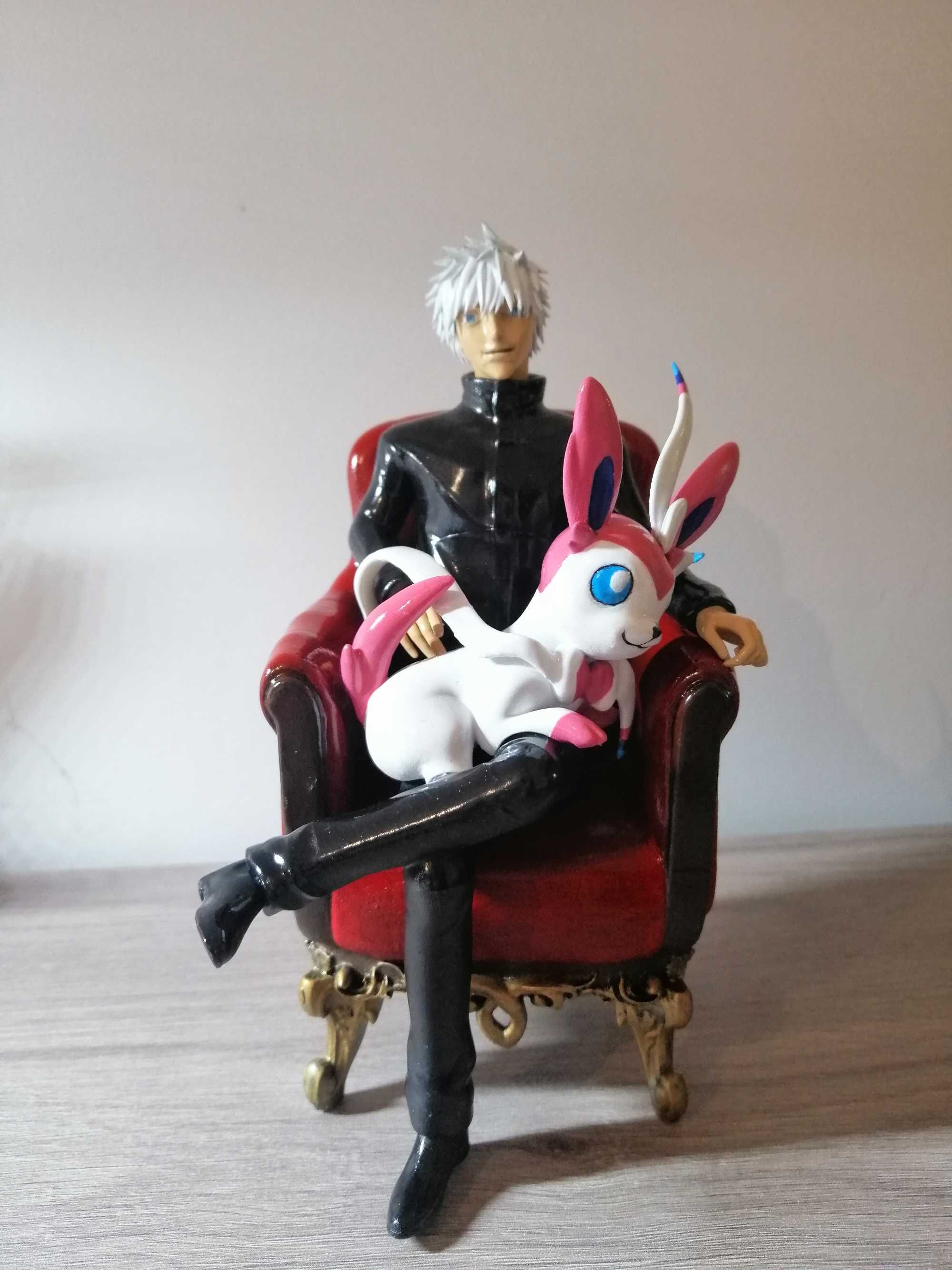 Figuras anime Custom - Gojo Satoru + Sylveon