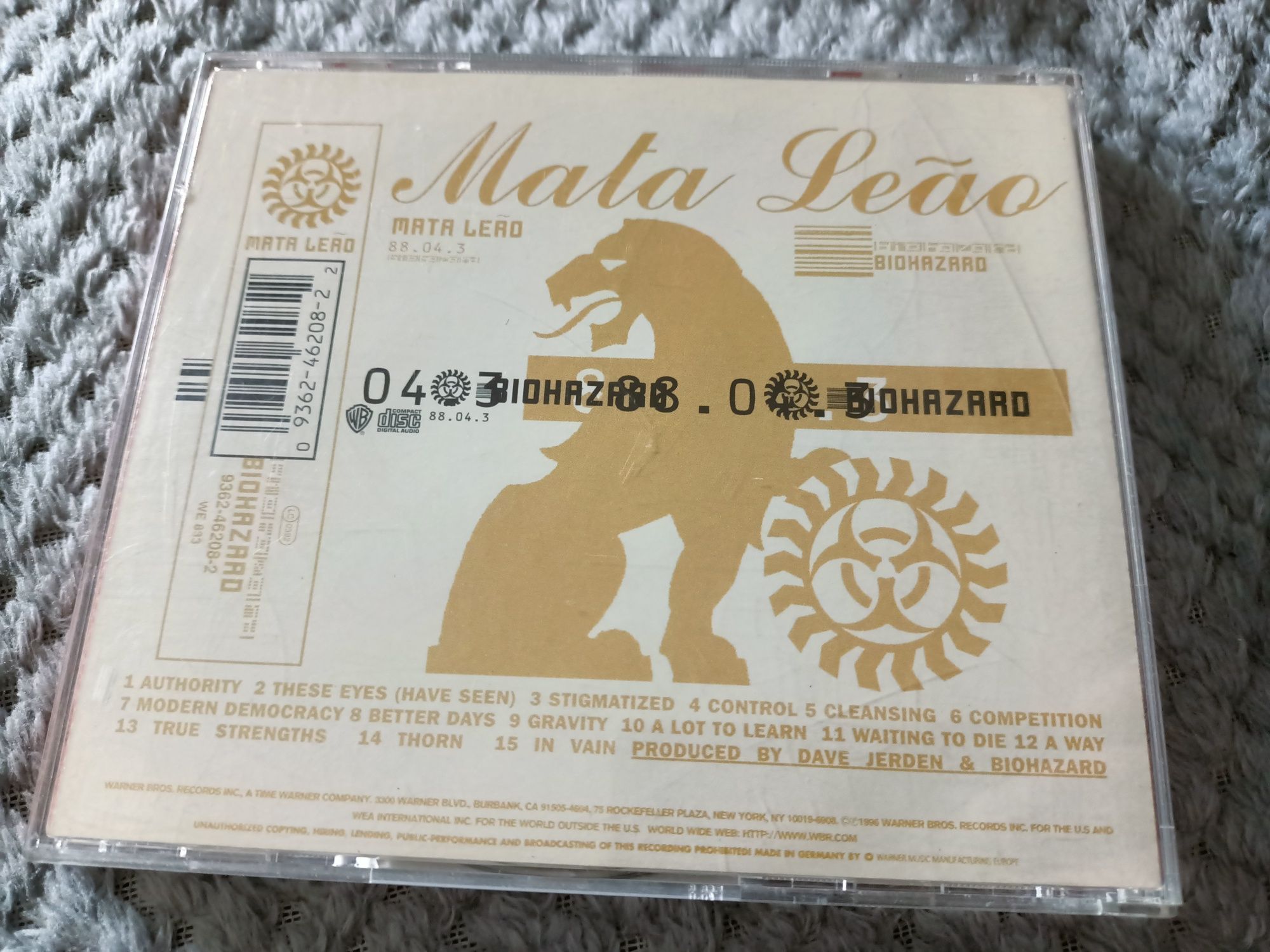 Biohazard - Mata Leao (CD, Album)(vg-) - 24pln