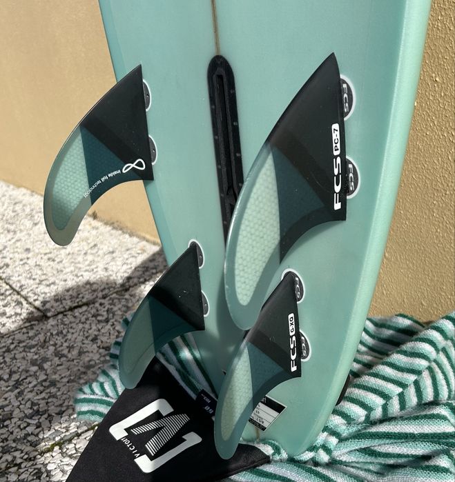 Prancha Surf Nologo 6’0 – 33L – Excelente estado + Quilhas FCS
