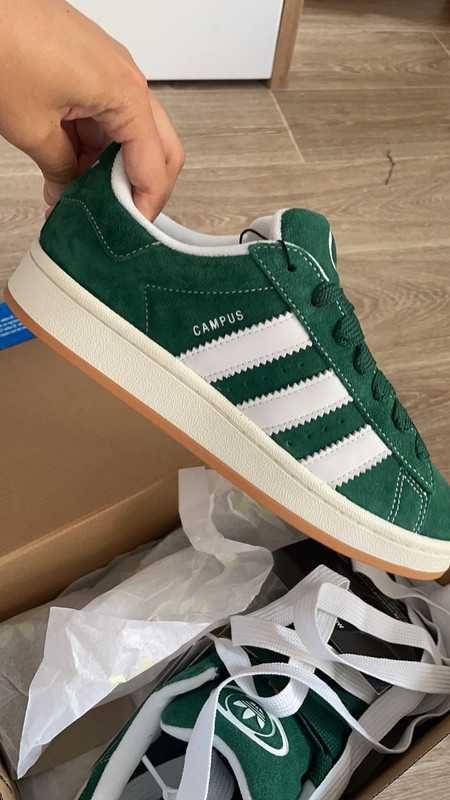 adidas Campus 00s Dark Green Cloud White 40 Oryginalny nowy