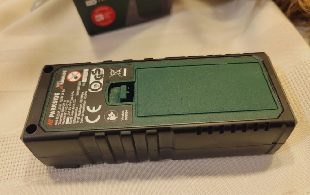 PARKSIDE Laser Distance Measurer PLEM 20 B5 Meter Range 20m
