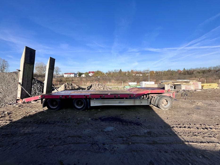 Kel-Berg, niskopodwozie, 3 ośka, przyczepa ciężarowa