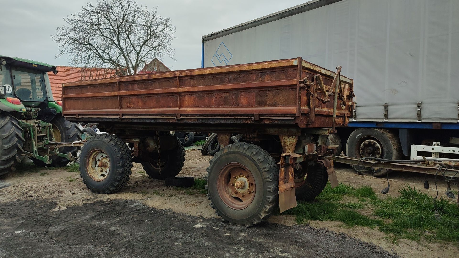Przyczepa rolnicza HL HW DDR PTS 12 Kirowiec