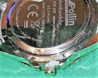 Luksusowy ! Reprezentacyjny ! Zegarek męski Niemiecki Polin- 40 mm