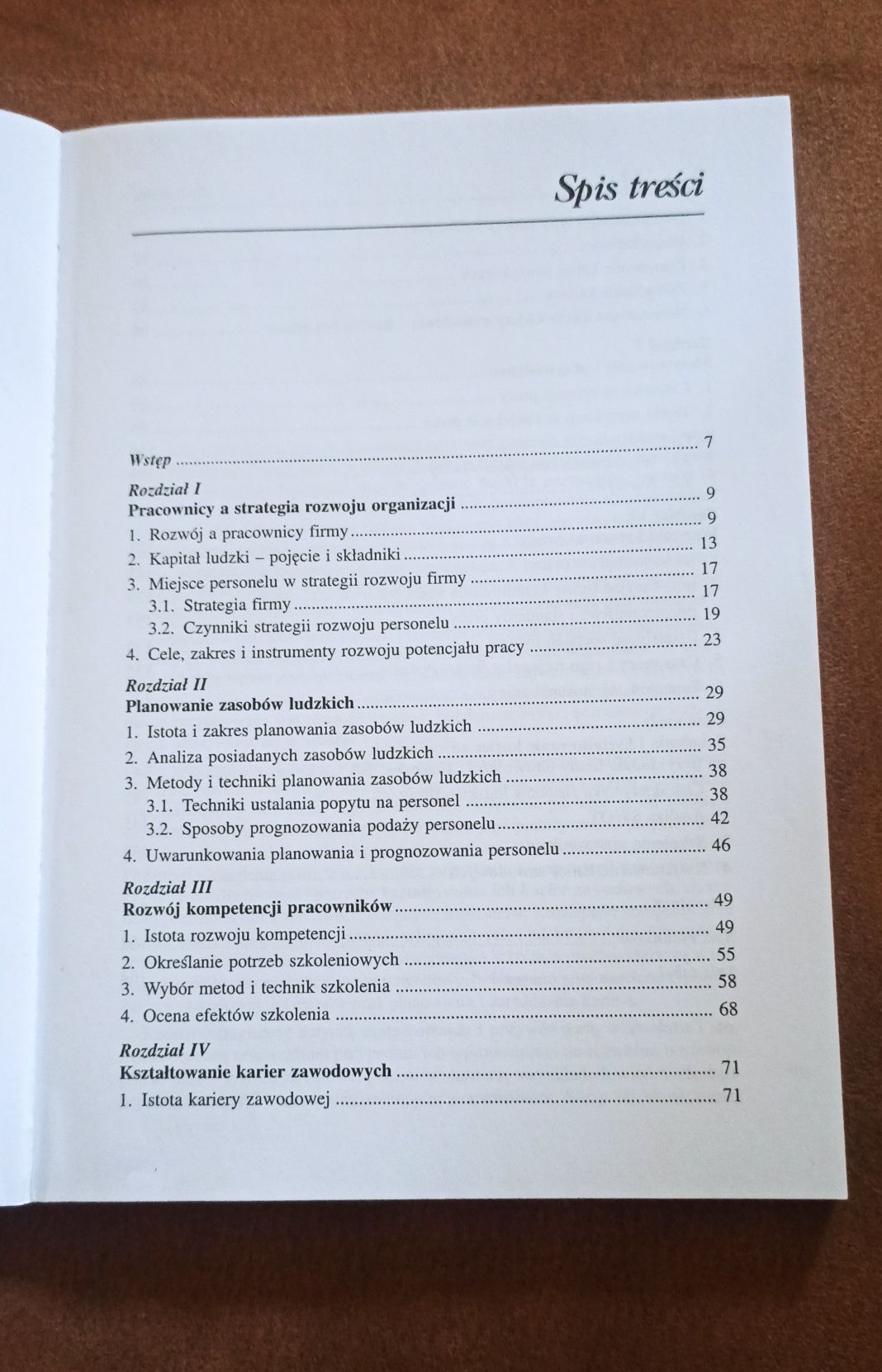 Rozwój pracowników przesłanki, cele, instrumenty. Adam Szałkowski