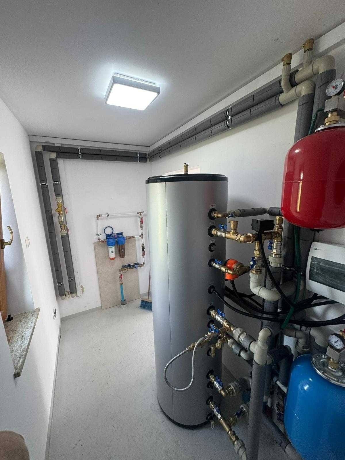 Montaż, pompa ciepła, piec na pellet, hydraulika, ogrzewanie