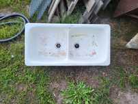 Żeliwny zlew 80x40