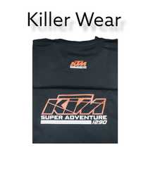 KTM t-shirt estampadas