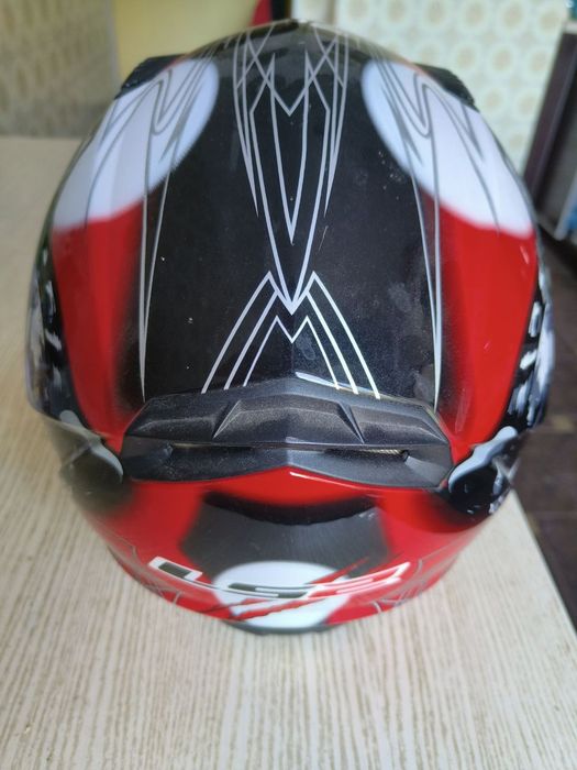 Мотошолом LS2 Black Red
