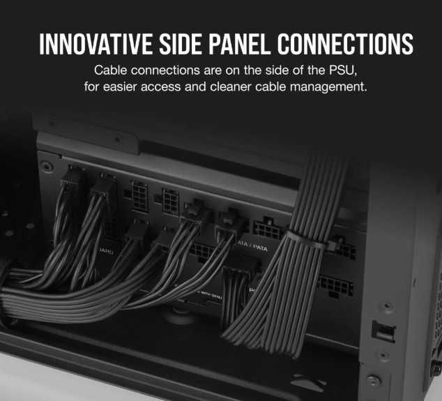 Fonte Alimentação CORSAIR RM1000x SHIFT Full Modular