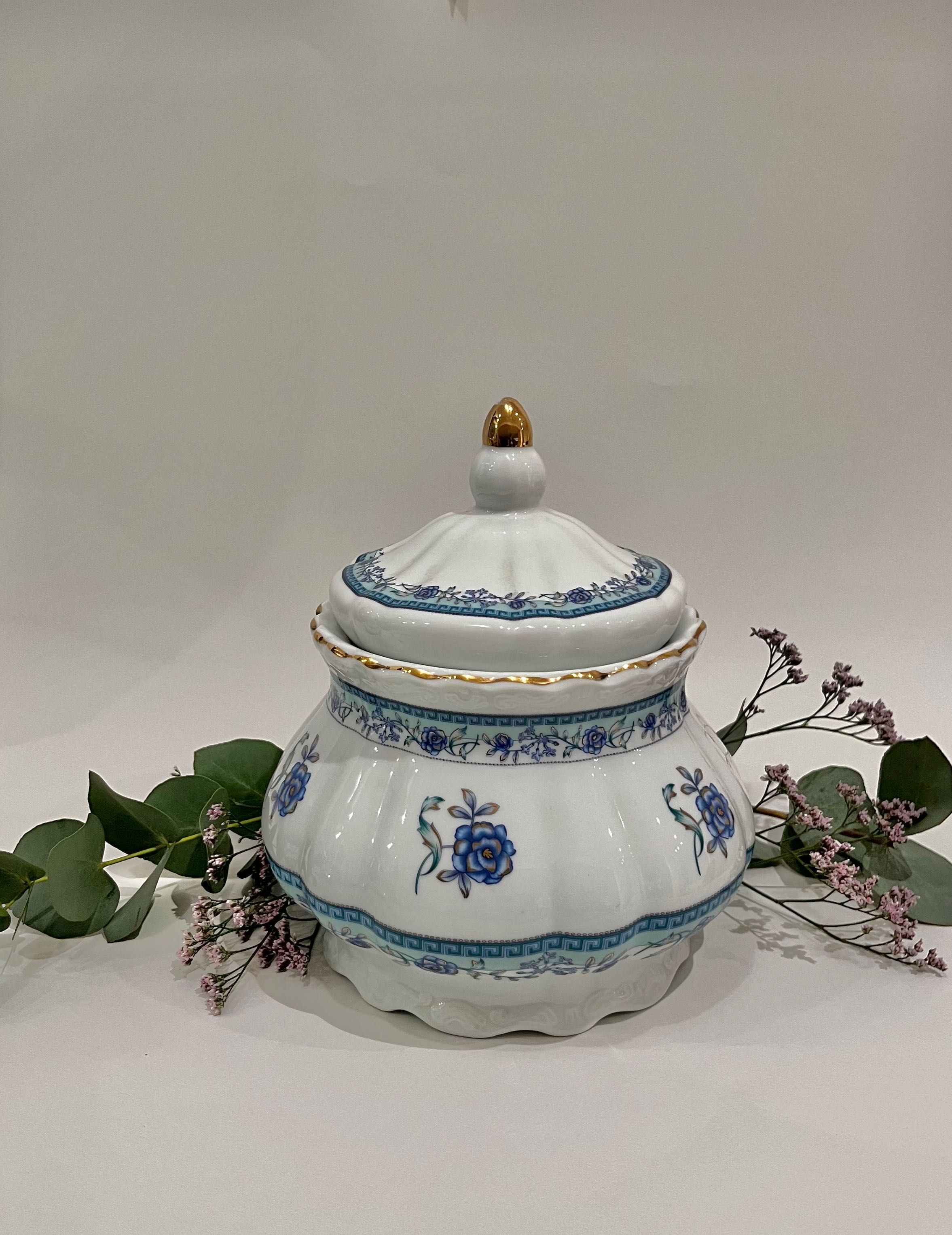 Waza amfora pojemnik porcelana rękodzieło t. Limoges