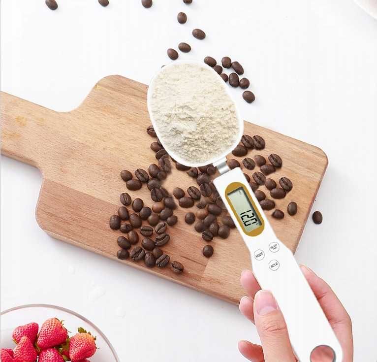 Waga Kuchenna Łyżka – Precyzyjne Ważenie 0,1-500g!