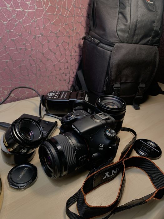 Sony a58+багато комплектації, читайте опис