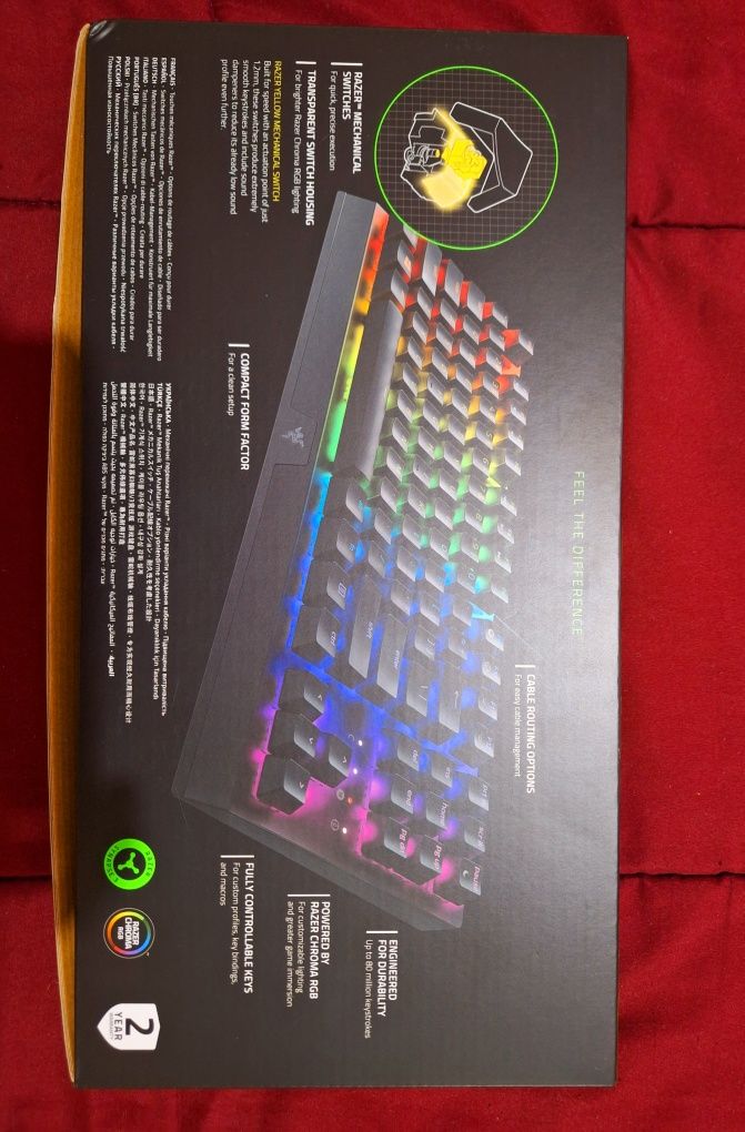 Razer blackwidow v3 tenkeyless +Razer viper 8Khz (20.000dpi)