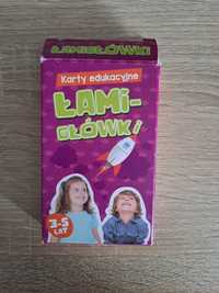 Karty edukacyjne Łamigłówki 3-5 lat