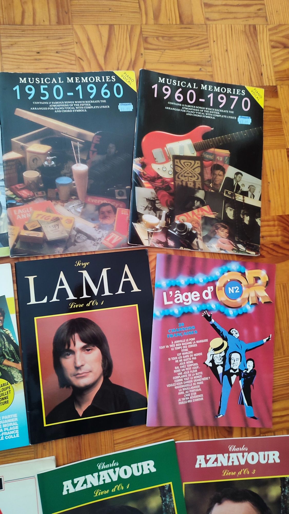 Livros de Pautas Musica - Lote de 12 Livros