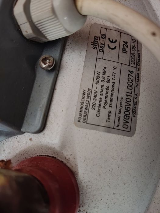 Bojler ogrzewanie wody