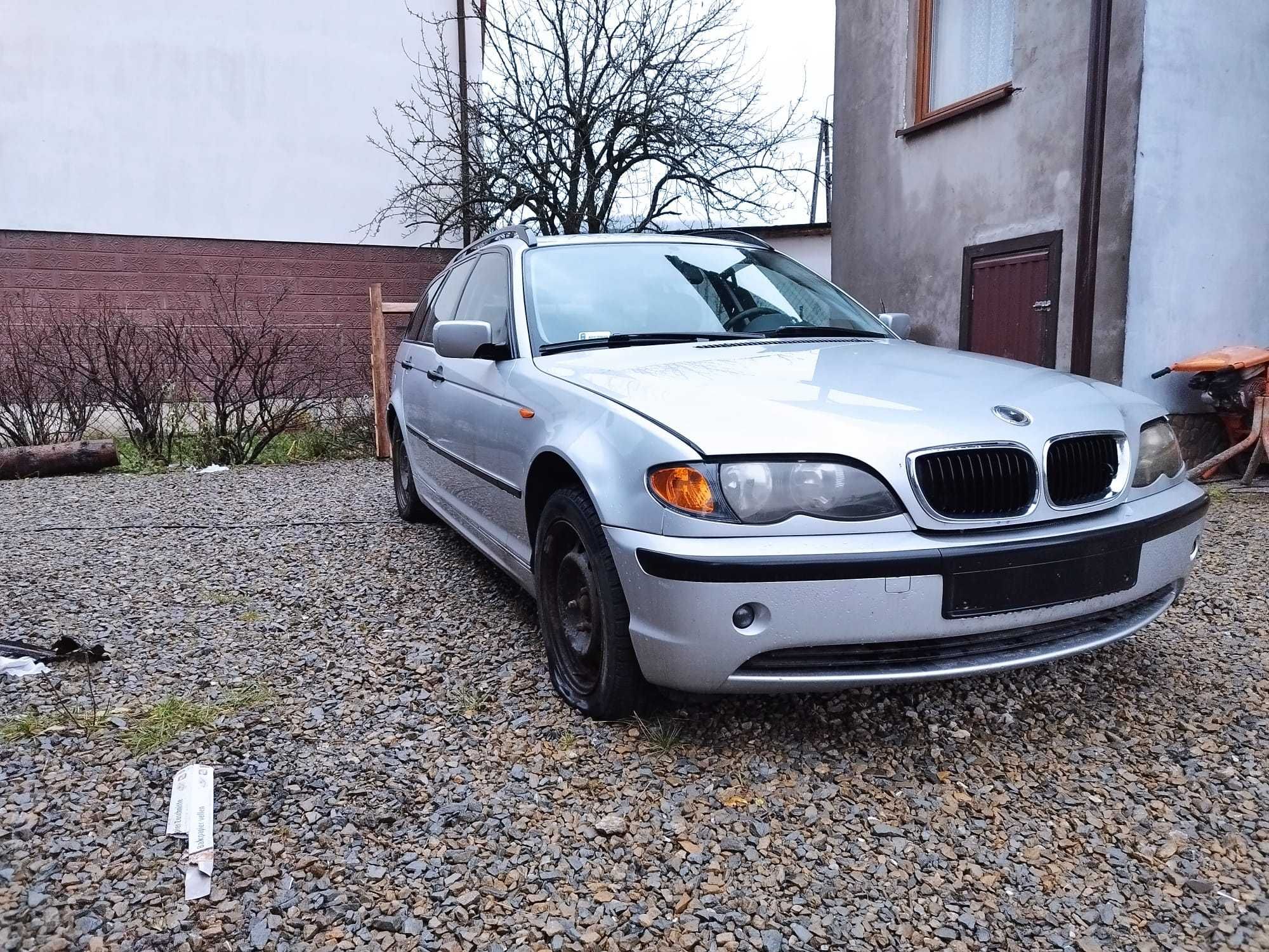 sprzedam uszkodzone bmw e46 1.8 benzyna/gaz