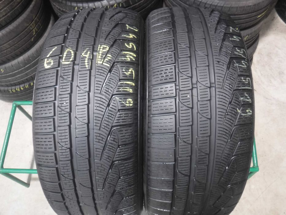2xOpony 245/45/R19 RunFlat Zimowe Pirelli SottoZero* 5,5mm