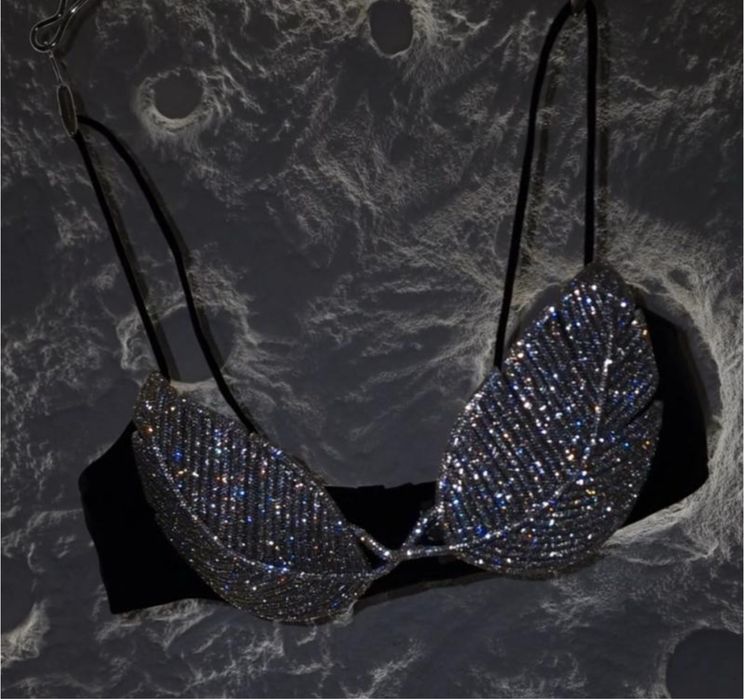 Топ топик лиф в стразах