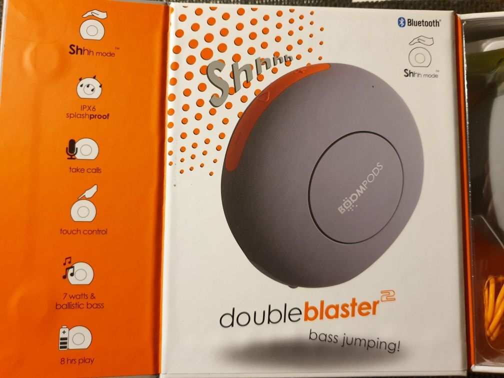 Głośnik Bluetooth Boompods doubleblaster2
BT