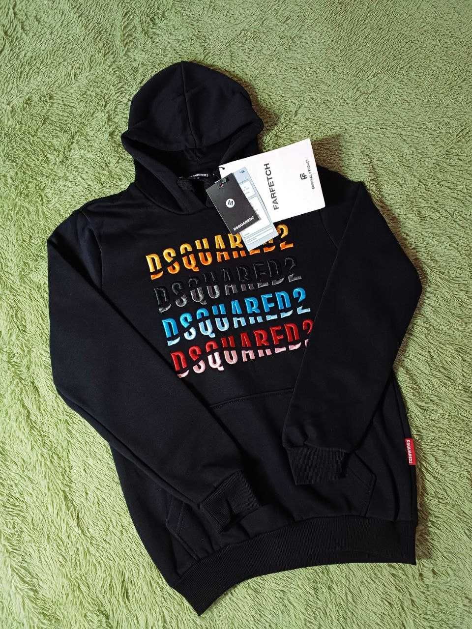 Худі Dsquared2 чорного кольору