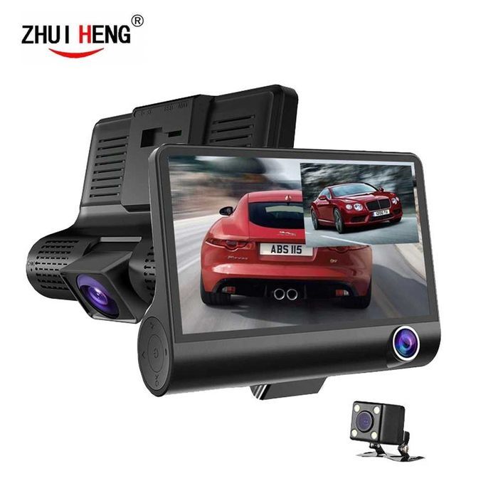 Dashcam com 3 câmaras * NOVO * Com Bateria