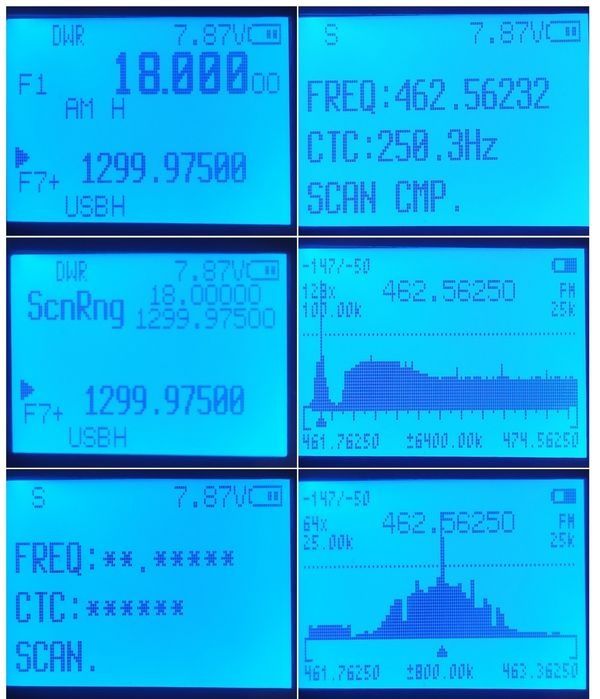 18-1300 МГц Quansheng UV-5R plus 2200mA/H 5W UV-K5 (8) K6 satcom cb uh