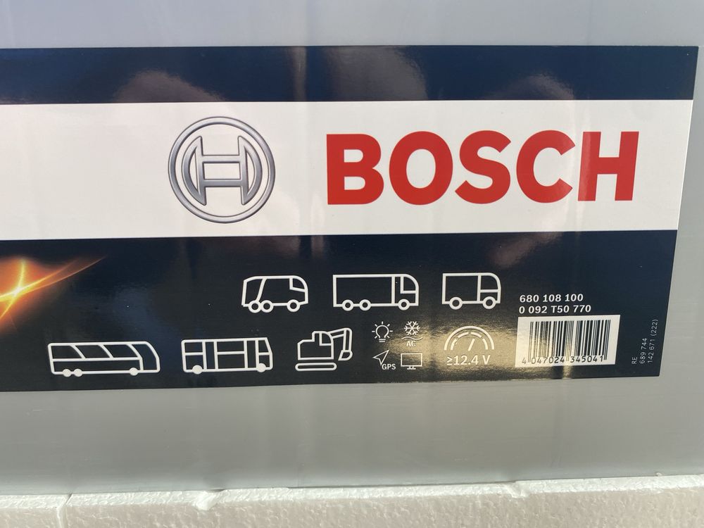 Акумулятор BOSCH 180Ah