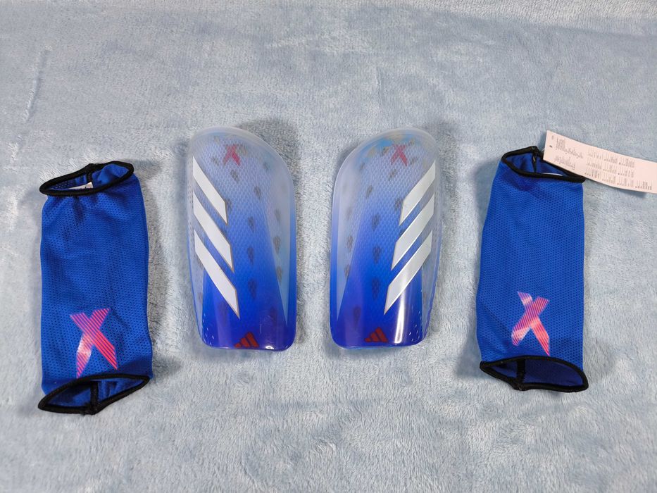 Футбольные щитки Adidas X League M Синие