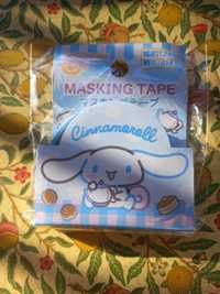 Taśma washi Cinnamoroll z Japonii Sanrio masking tape 4m