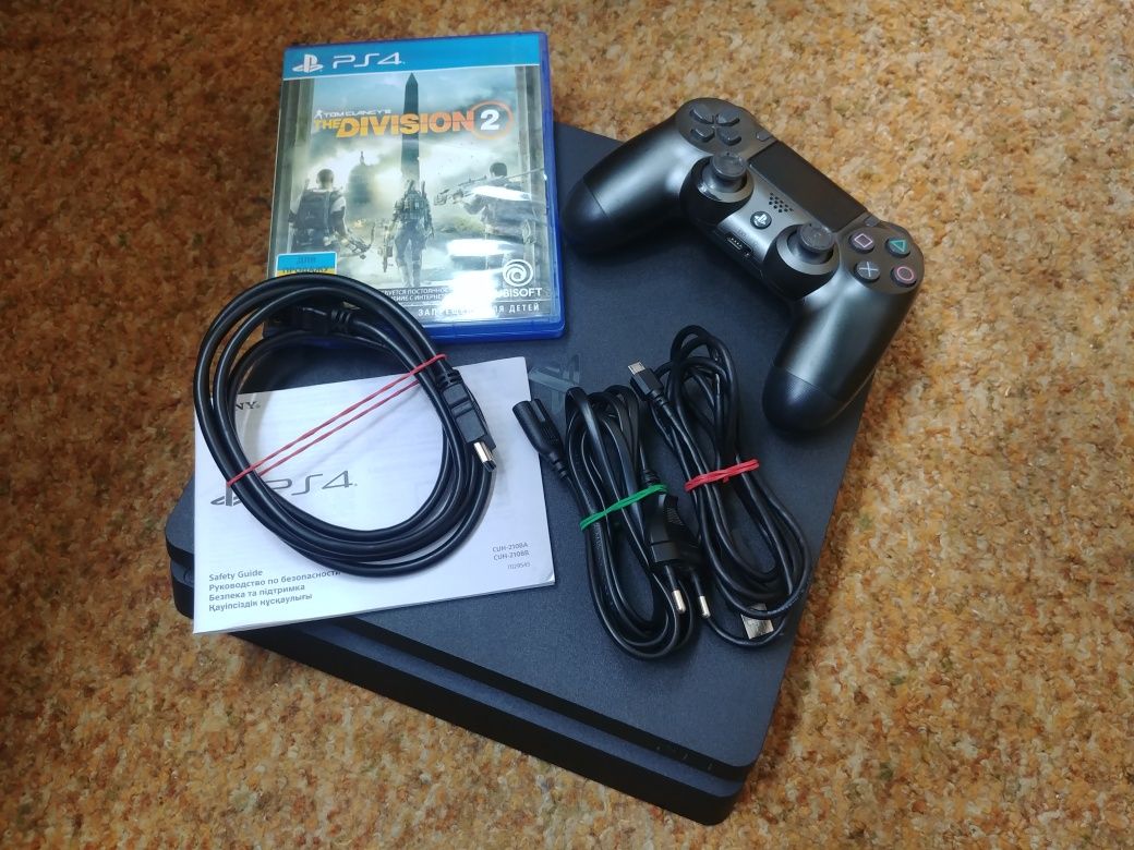 Ps4 Slim 1Tb (1000gb) cuh2208 Division 2