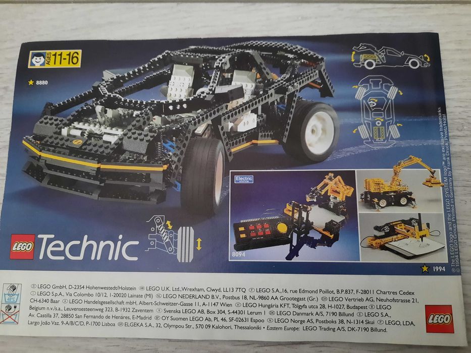Katalog Lego z 1994