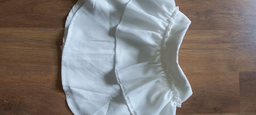 Kołnierzyk biały damski nakładany na sukienkę lub bluzeczkę