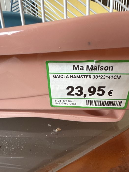 Gaiola de hamester nova