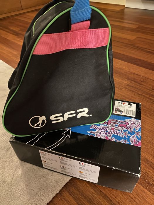 Wrotki SFR r. 38  + torba. Stan bardzo dobry