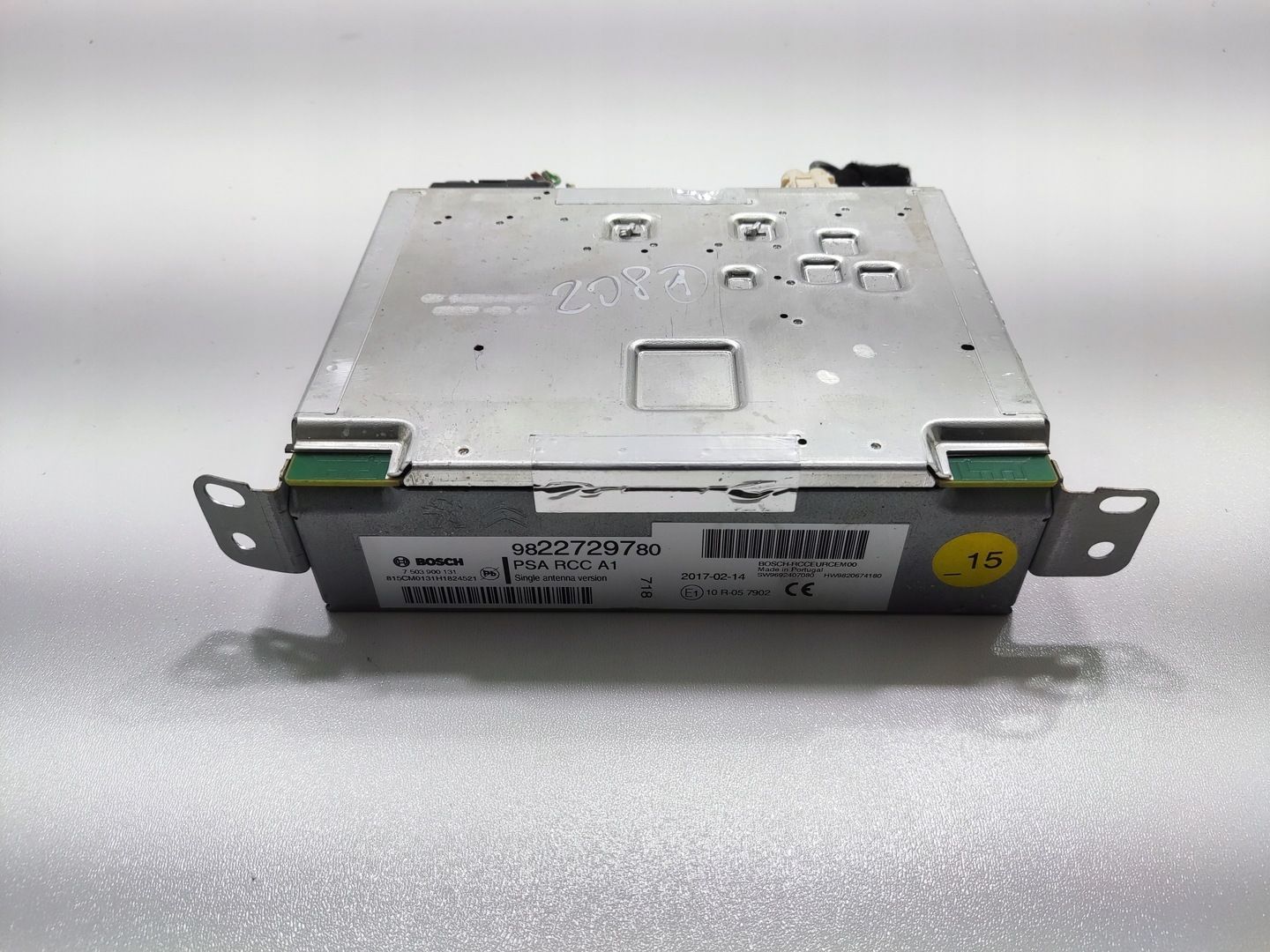 FABRYCZNE RADIO PEUGEOT 208 I 2012-2019 9822729780