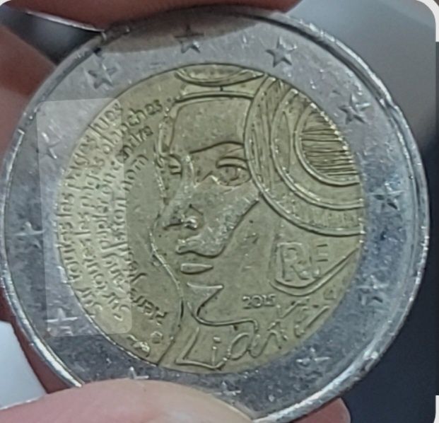 Moeda 2€, França 2015