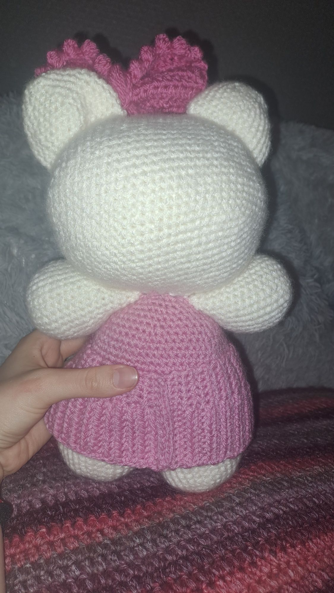 Hello Kitty na szydełku