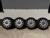 Koła opony zimowe felgi stalowe kołpaki Audi VW 16 205/55/R16