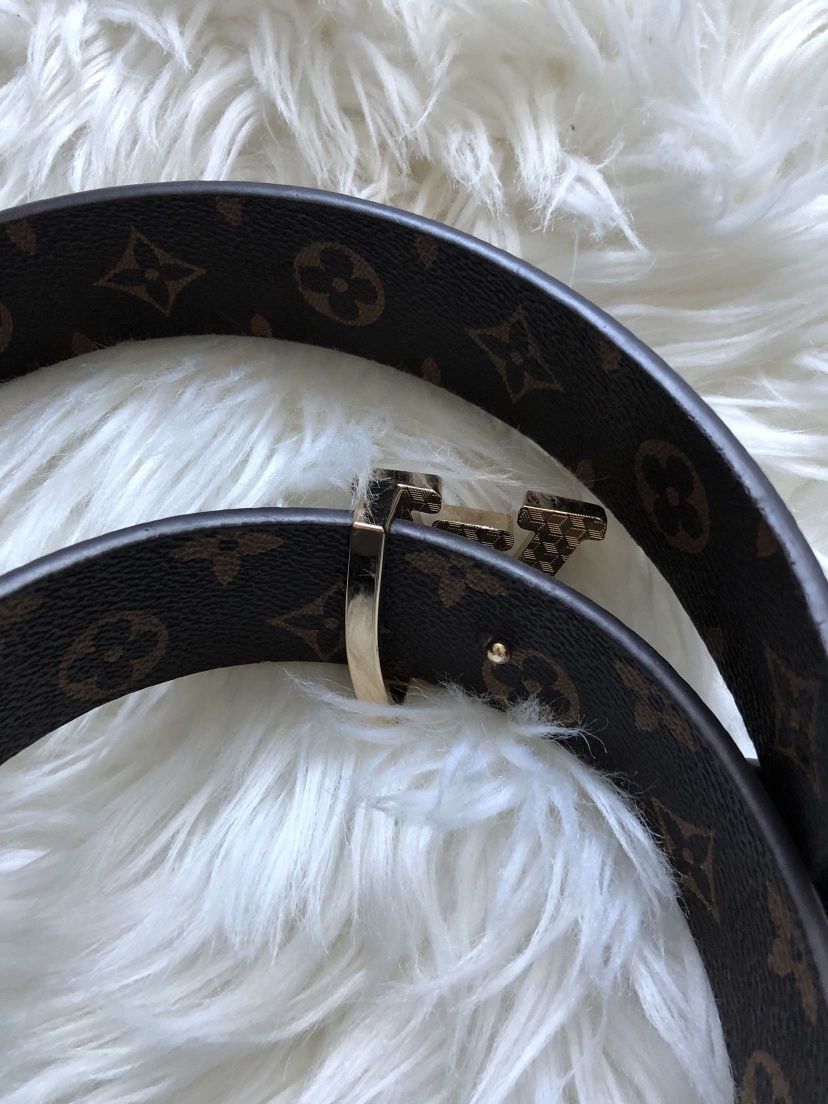 Pasek louisvuitton z klamrą