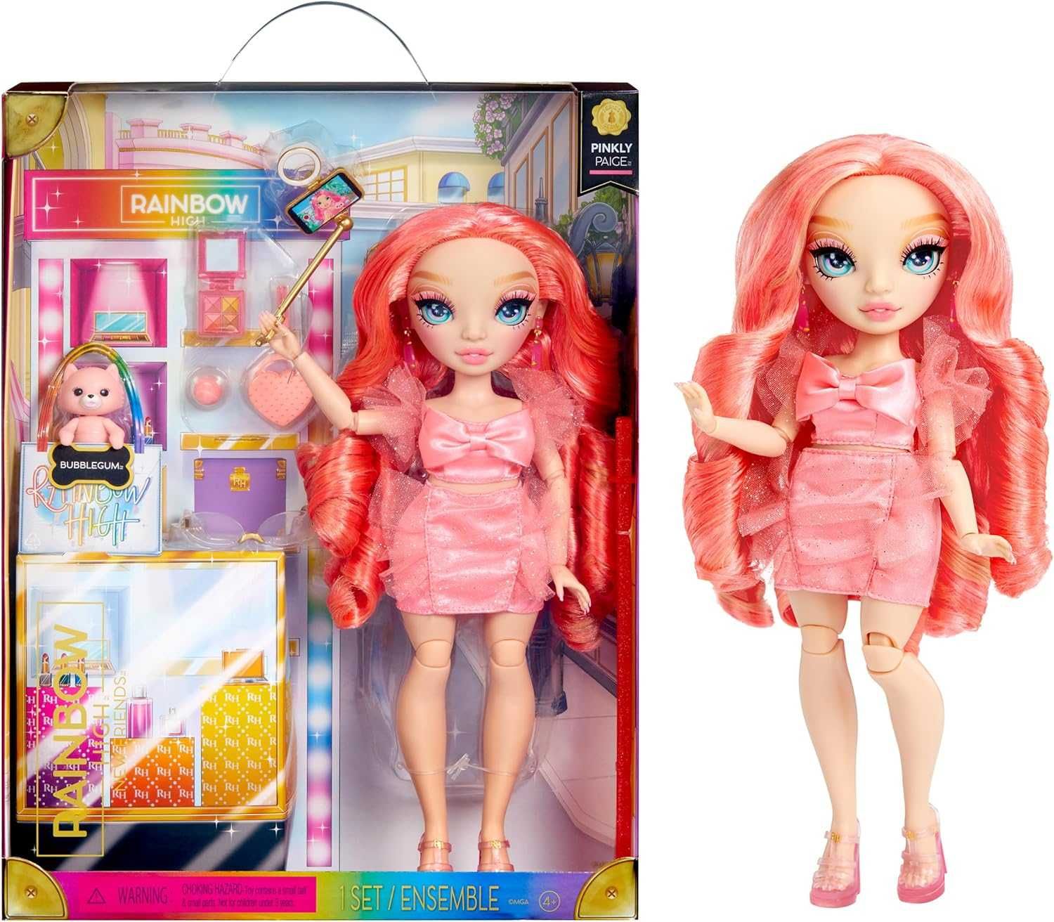 Rainbow High Fashion Doll - Pinkly Paige  Рейнбоу хай пінклі пейдж