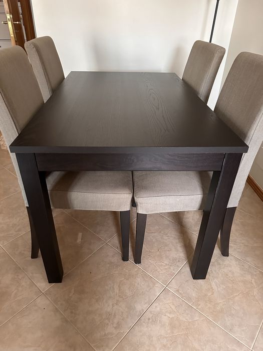 Conjunto mesa e cadeiras Ikea Laneberg