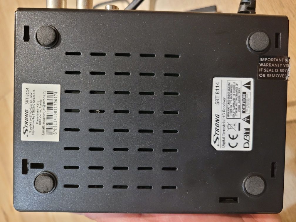 Dekoder DVB-T STRONG Dolby Audio