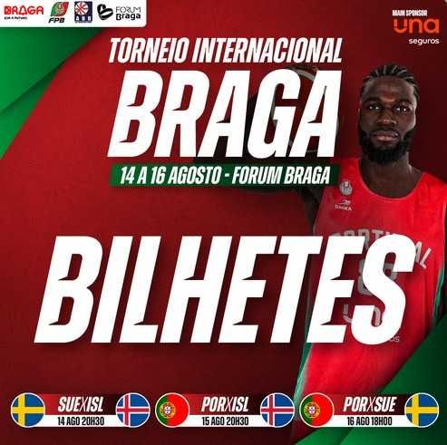 Vendo Bilhetes Torneio Internacional Basquetebol