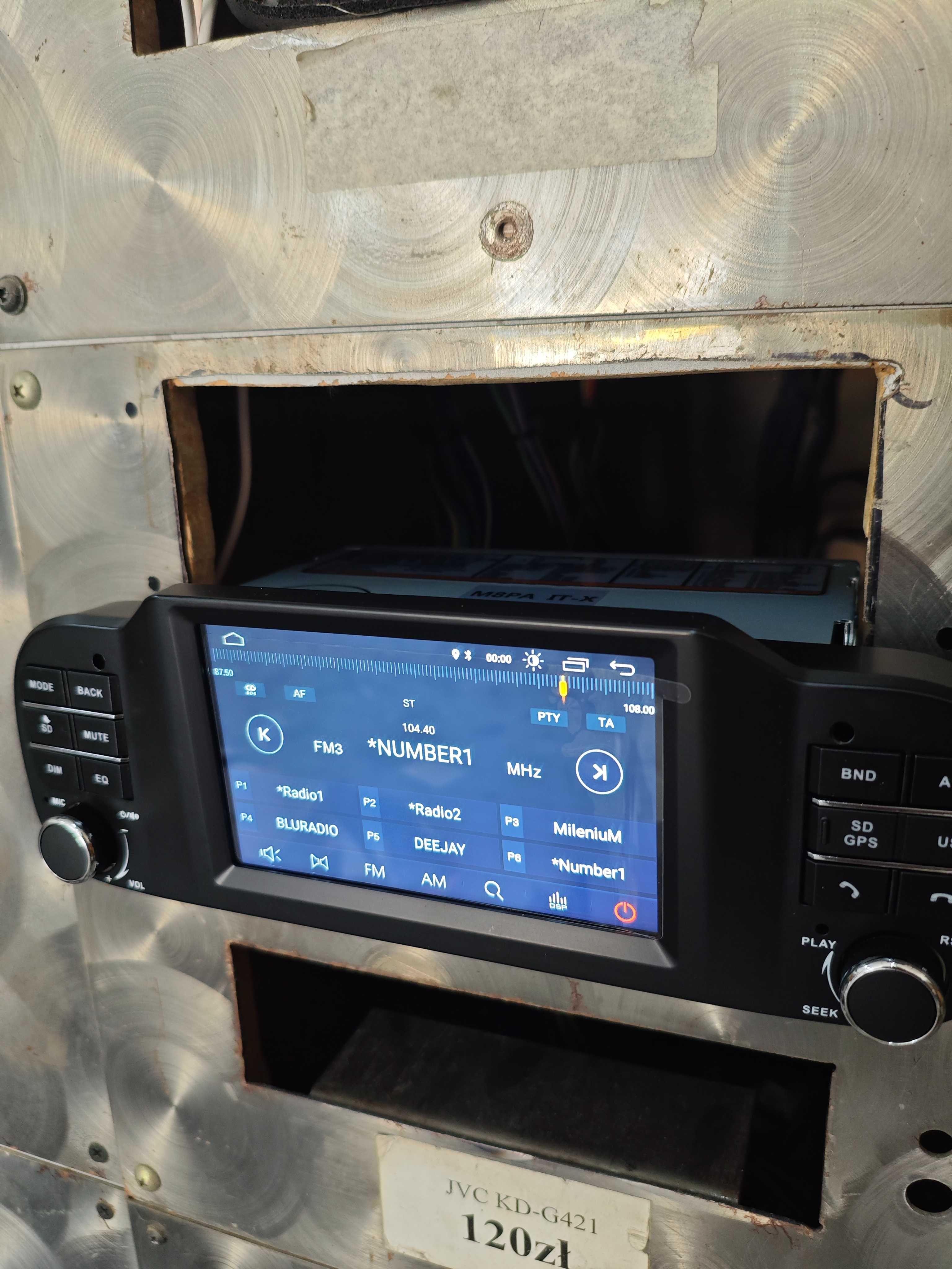 Radio Android dedykowane do Fiat Panda BT USB Nawigacja