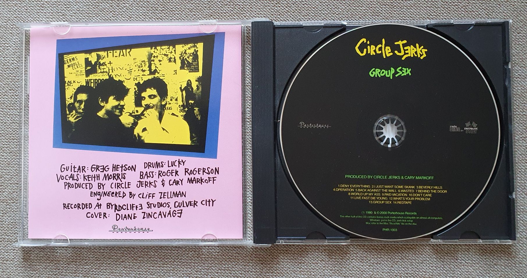 Circle Jerks - Group Sex CD