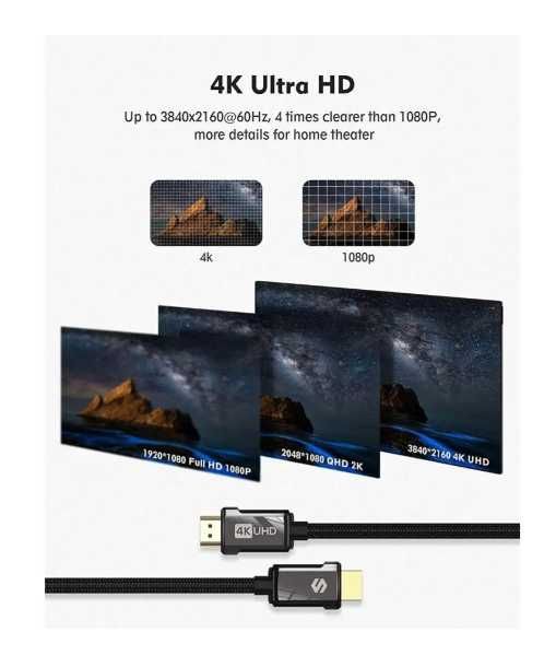 Кабель HDMI высокоскоростной 4K HDR 2160P