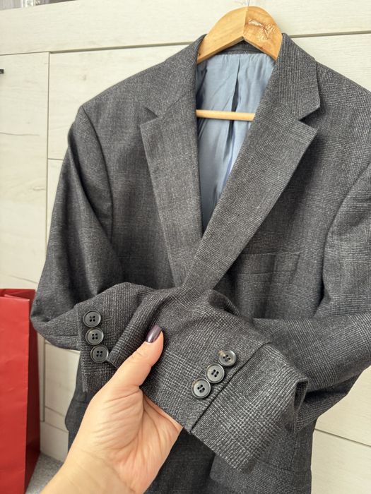 Чоловічій базовий піджак wool 100 % Hugo Boss оригінал 54 р