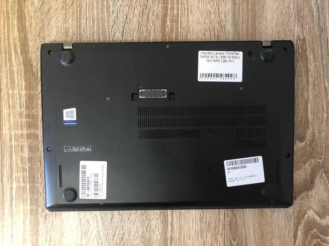 Lenovo ThinkPad  T470s |  I5 6300u | RAM - 8Gb | SSD - 256Gb